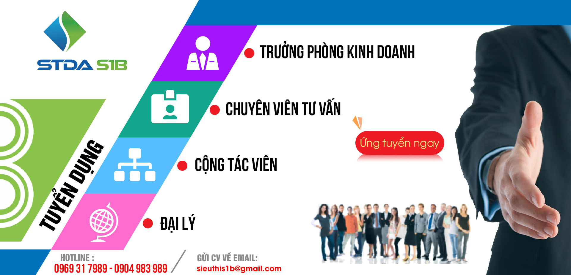 Tuyển nhân viên kinh doanh bất động sản tại Hà Nội